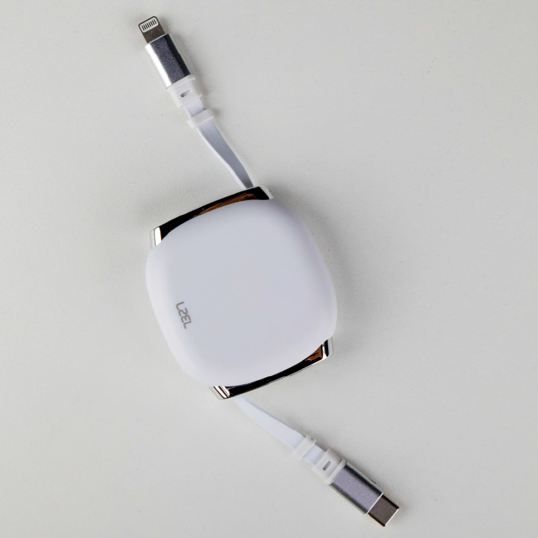 LZEL Fluxlink L USB-C & Lightning 27W Fast Charging Cable With Data Transfer