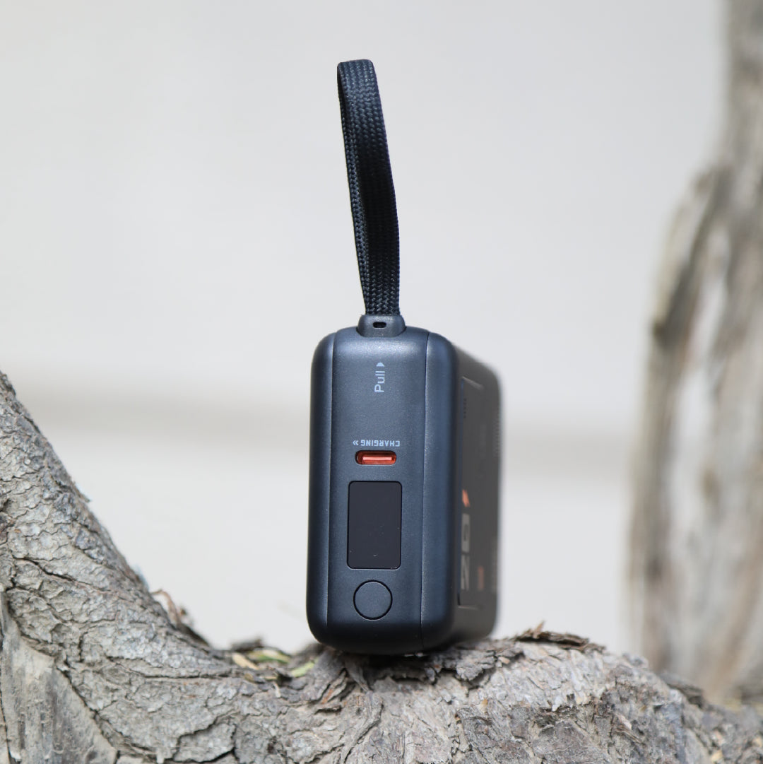 باور بانك Lzel Zenoflex Surge20 المحمول بسعة 20000 مللي أمبير | 65 واط أقصى شحن PD | مدخلين USB-C