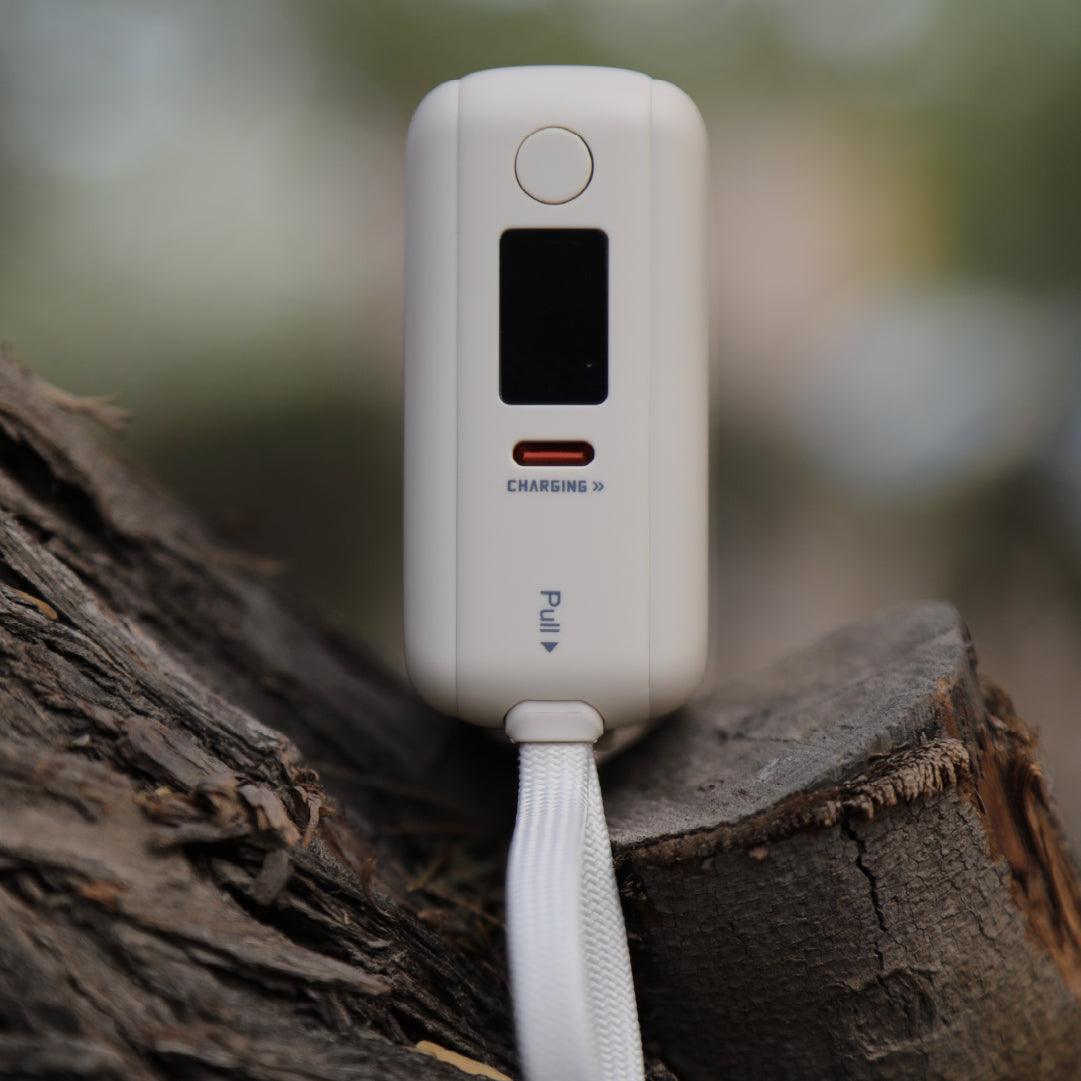 باور بانك Lzel Zenoflex Surge20 المحمول بسعة 20000 مللي أمبير | 65 واط أقصى شحن PD | مدخلين USB-C