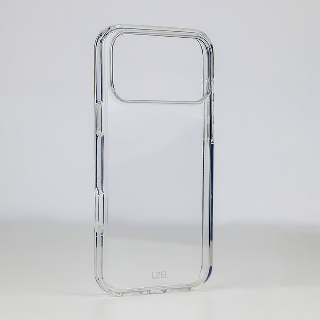 LZEL Nexo Clear Case for iPhone 17 Pro Max | Crystal Clear