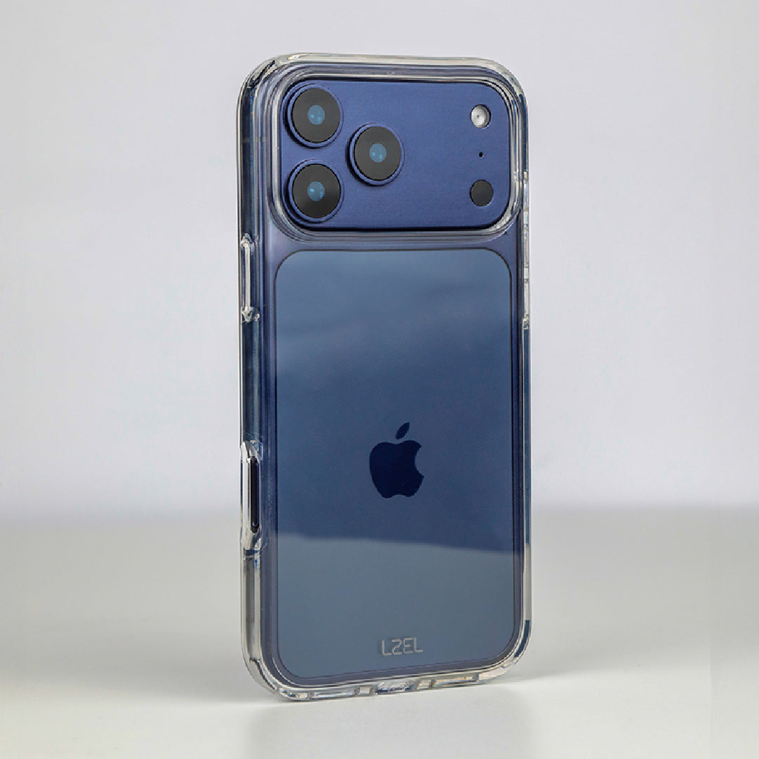 LZEL Nexo Clear Case for iPhone 17 Pro Max | Crystal Clear