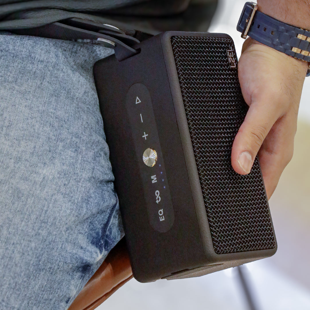 LZEL Aquilasonus Xs Premium Wireless Speaker With Deep Bass Bluetooth 5.4 - Fast Charging - 4000mah Battery