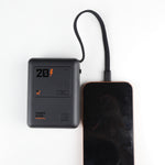 باور بانك Lzel Zenoflex Surge20 المحمول بسعة 20000 مللي أمبير | 65 واط أقصى شحن PD | مدخلين USB-C