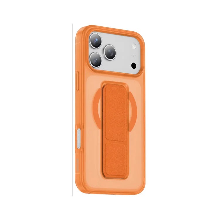 Asli Global MagTrox Gravitas MagSafe Leather Grip Case for iPhone 17 Pro Max