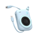 LZEL NanoFlex Nova – 10,000mAh Magnetic Power Bank with USB-C PD & Built-in Cable