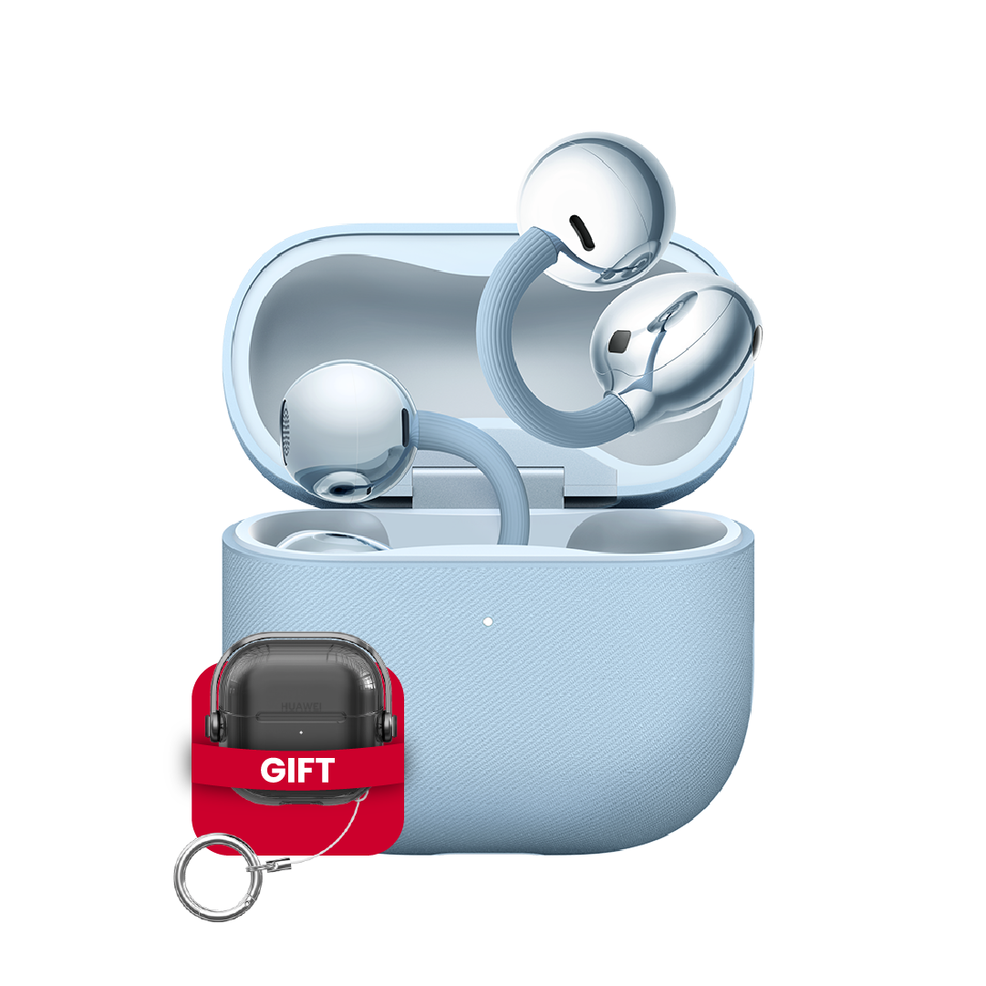 Huawei FreeClip 2 Wireless Earbuds + Free Cover | Blue