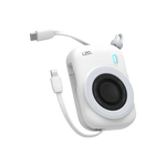 LZEL NanoFlex Nova – 10,000mAh Magnetic Power Bank with USB-C PD & Built-in Cable