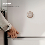 Momax Vibe GO Magnetic Wireless Speaker 2-IN-1 Sandstone(DESERT TITANIUM)