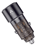 Asli Global Power Ride Pro 90w Car Charger Dual USB-C