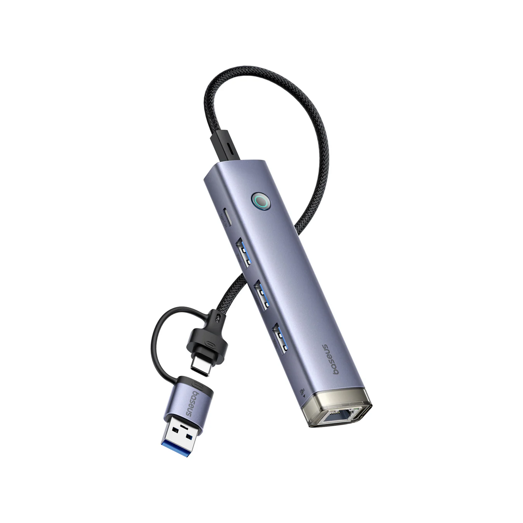 Baseus UltraJoy Series 4-Port HUB AIR | Space Grey