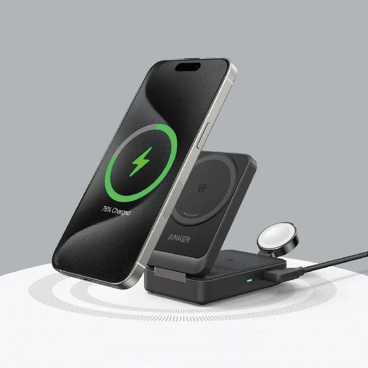 Anker MagGO Wireless Charging Station 3-in-1 Charger