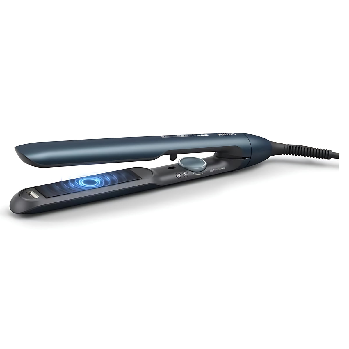 Philips Series 7000 Hair Straightener with Ionic Care & Heat Protection |  Blue