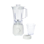 Midea 1.5 Liters Blender, , 2 Speeds + Pulse, 400W | White