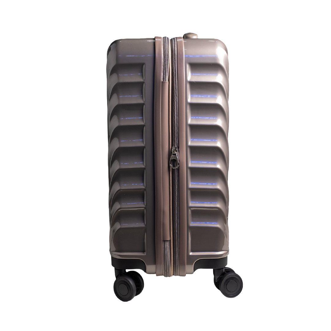 90 Percent 4 Wheels 20 Inch Suitcase | Khaki