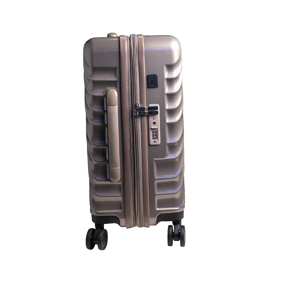 90 Percent 4 Wheels 20 Inch Suitcase | Khaki