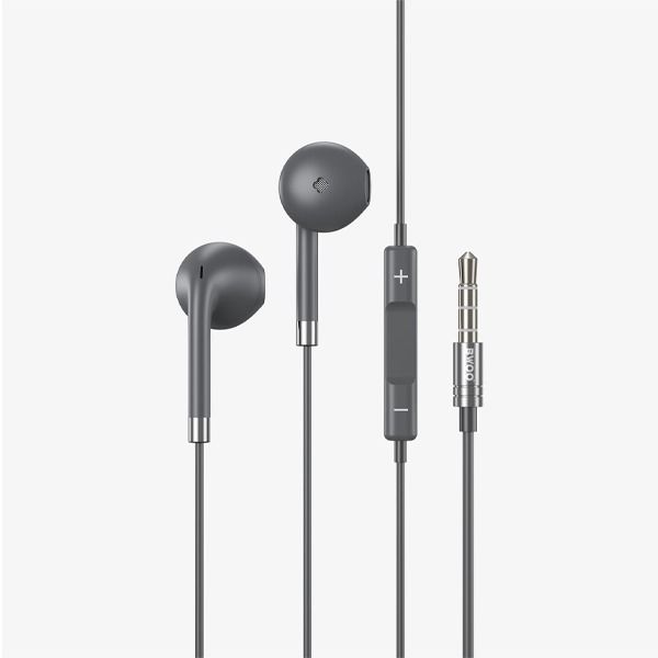 Bwoo Earphone With Jack 3.5mm | Black