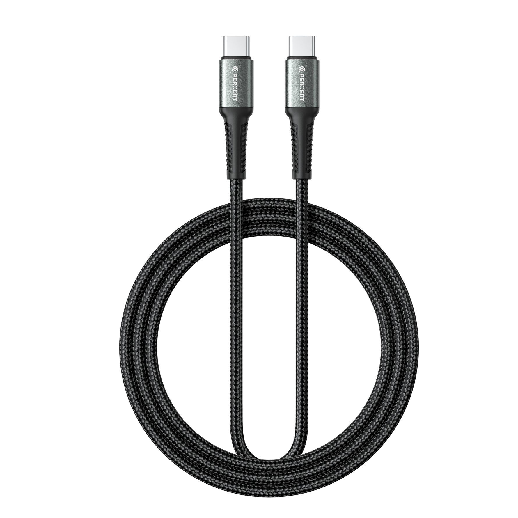 كيبل من 90 بيرسنت Voltix90 Core مضفّر من USB-C إلى USB-C بطول 2 متر