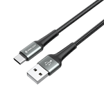كيبل من 90 بيرسنت Voltix90 Core مضفّر من USB-A إلى USB-C بطول 2 متر