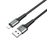 كيبل من 90 بيرسنت Voltix90 Core مضفّر من USB-A إلى Lightning بطول 2 متر