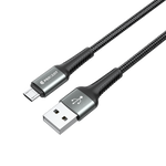 كيبل من 90 بيرسنت Voltix90 Core مضفّر من USB-A إلى Micro USB بطول 2 متر