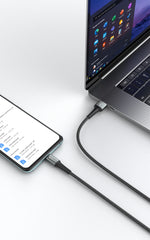 كيبل من 90 بيرسنت Voltix90 Core مضفّر من USB-A إلى Micro USB بطول 2 متر