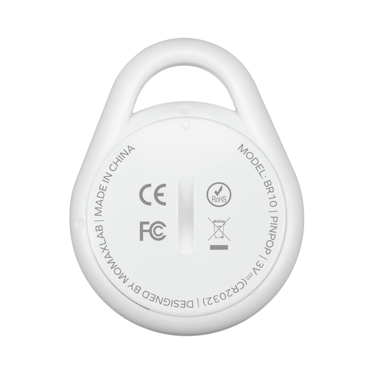 Pinpop Lite Find My Tracker | White