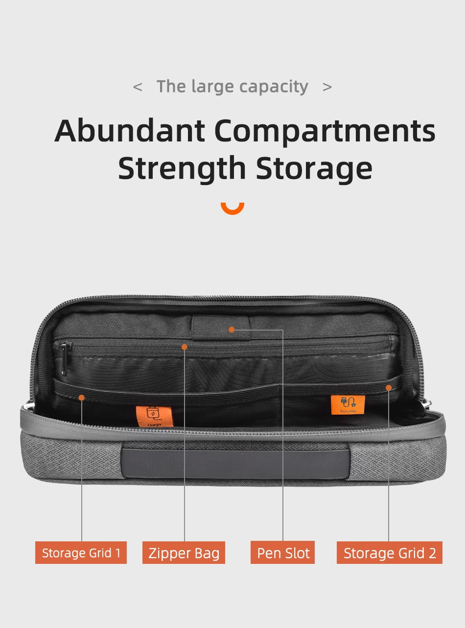 WiWU Alpha Crossbody Bag | Black