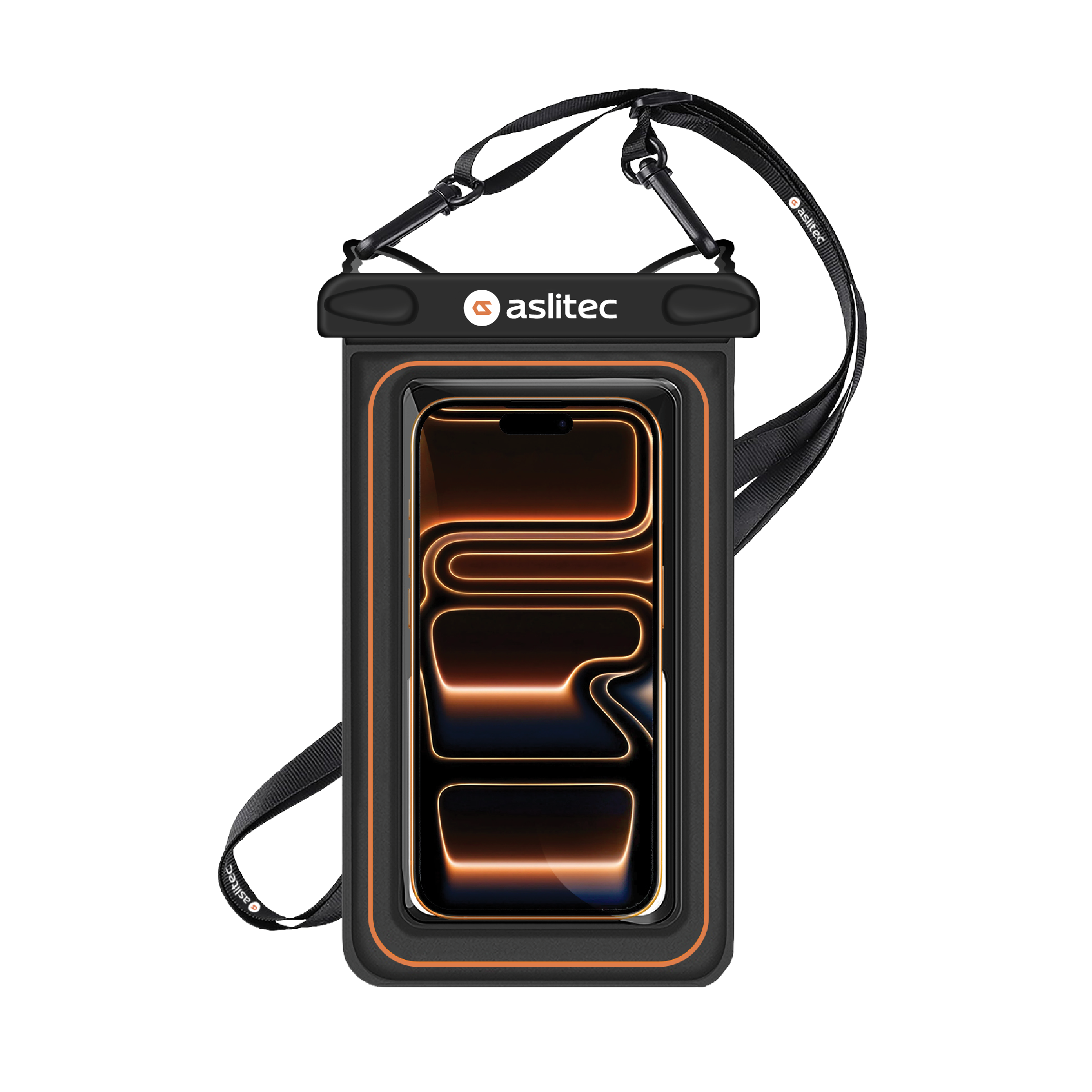 aslitec DIVEGUARD Pouch IP8X Waterproof Floating Phone Pouch With Touch Screen Access Fit Up to 8.9 inch