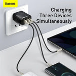 Baseus EnerFill FN11 Fast Charger 2U+C 30W | Cosmic Black
