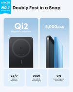 Anker MagGo Slim 5K Card-Like Magnetic Power Bank