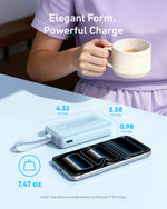 بطارية متنقلة Anker Zolo بسعة 10,000mAh وبقوة 30W | أسود