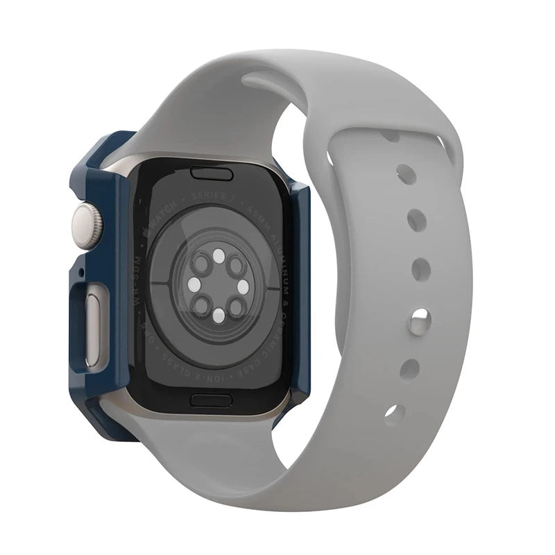 UAG Apple Watch 44mm Series 4 5 6 SE SE2 Civilian Case Mallard Silver Mobile 2000