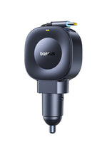 Baseus PrimeTrip VR2 Car Charger with Retractable Cable C+C 45W | Cosmic Black