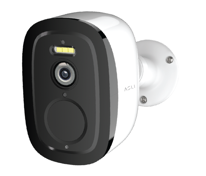 Asli Global  EVOCAM 10m Color Night Vision • Solar + 5200mAh Battery IP65 Weatherproof