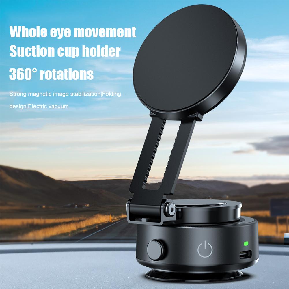 Automobile Holder Vacuum Wireless Charging Magnetic Attraction Design