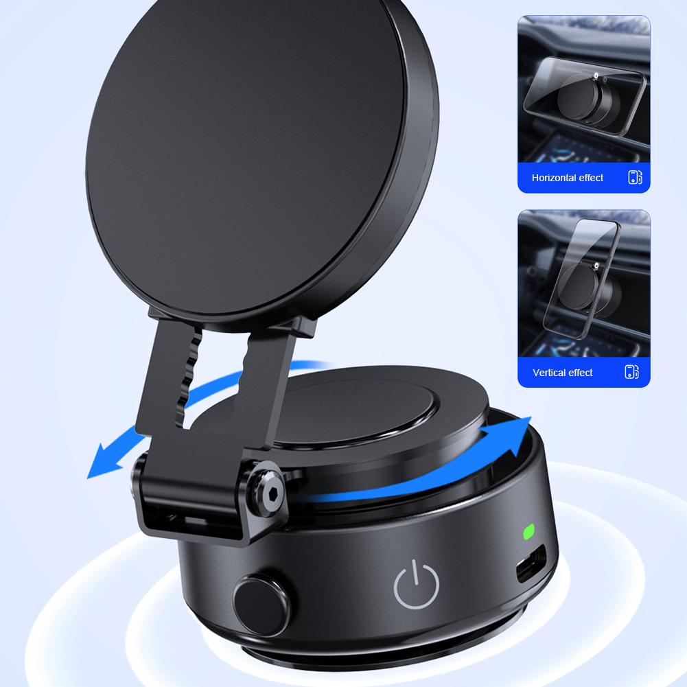 Automobile Holder Vacuum Wireless Charging Magnetic Attraction Design