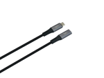 LZEL Celeris Power Link 240W USB-C to USB-C Female Extension Cable 1.5m | Black