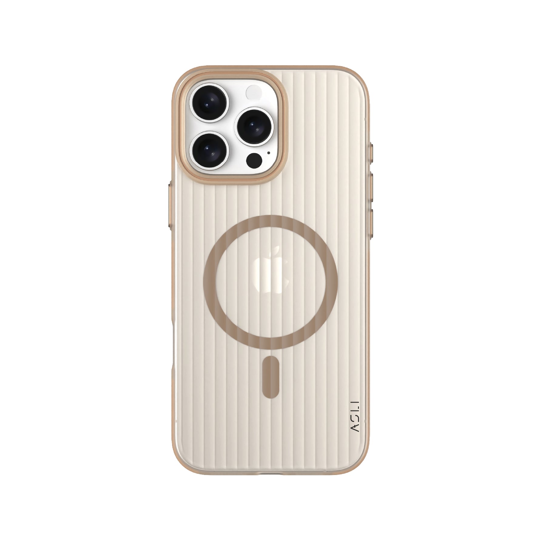 ASLI Corrugatedmag Wave Refined Magsafe Case With Enhanced Camera Protection Case  For iPhone 16 Pro