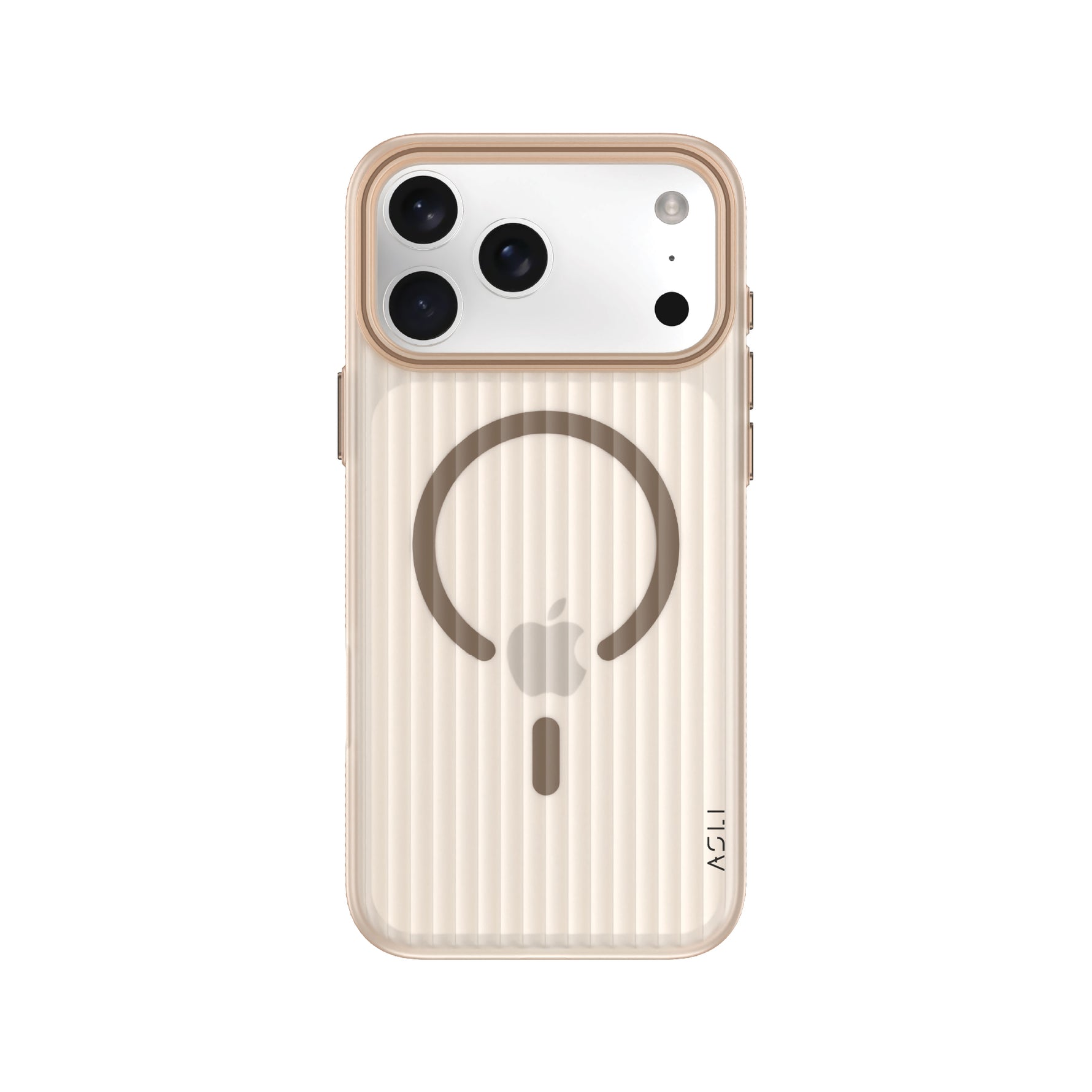 ASLI Corrugatedmag Wave Refined Magsafe Case With Enhanced Camera Protection Case For iPhone 17 Pro