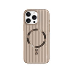 ASLI Corrugared Ridge Premium Metalic Case With Enhanced Camera Protection Case For iPhone 16 Pro Max