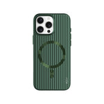 ASLI Corrugared Ridge Premium Metalic Case With Enhanced Camera Protection Case For iPhone 16 Pro