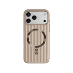 ASLI Corrugared Ridge Premium Metalic Case With Enhanced Camera Protection Case For iPhone 17 Pro