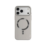 ASLI Corrugared Ridge Premium Metalic Case With Enhanced Camera Protection Case For iPhone 17 Pro