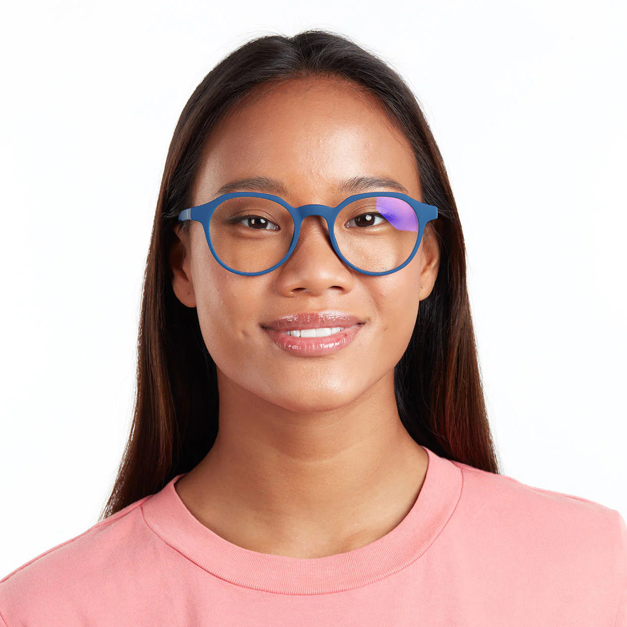 Barner Screen Glasses Chamberi| Navy Blue