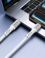 كيبل Aslitec GRAPHENEX SYNC للشحن السريع ونقل البيانات – USB-C إلى Lightning