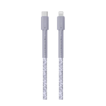 كيبل LZEL MFi USB-C إلى Lightning – 2 متر | شحن سريع PD 60 واط، نقل بيانات 480Mbps، مقاوم للانحناء 150,000+، غلاف TPE مضفر متين | أخضر