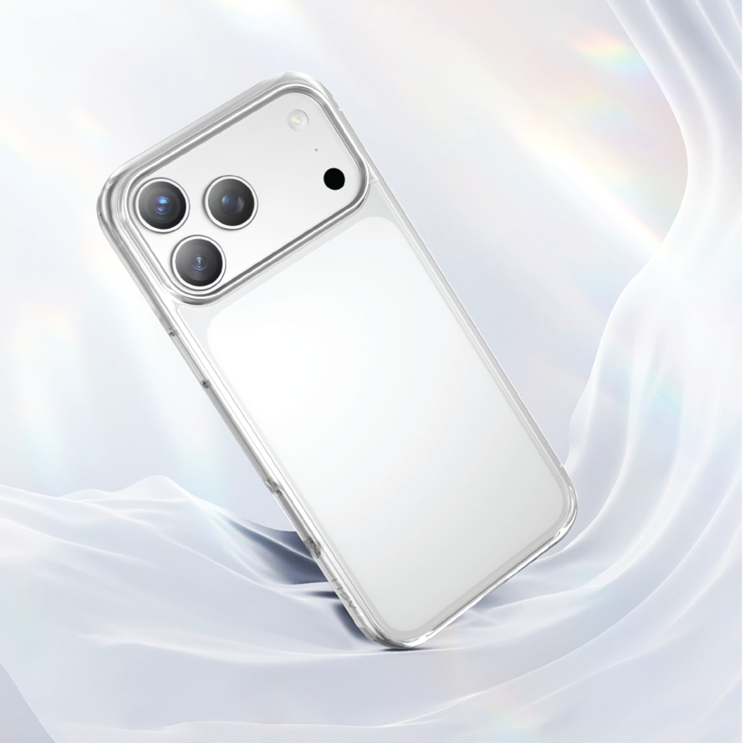 Asli Global Clearique Hybrid Protective Case for iPhone 17 Pro Max | Transparent