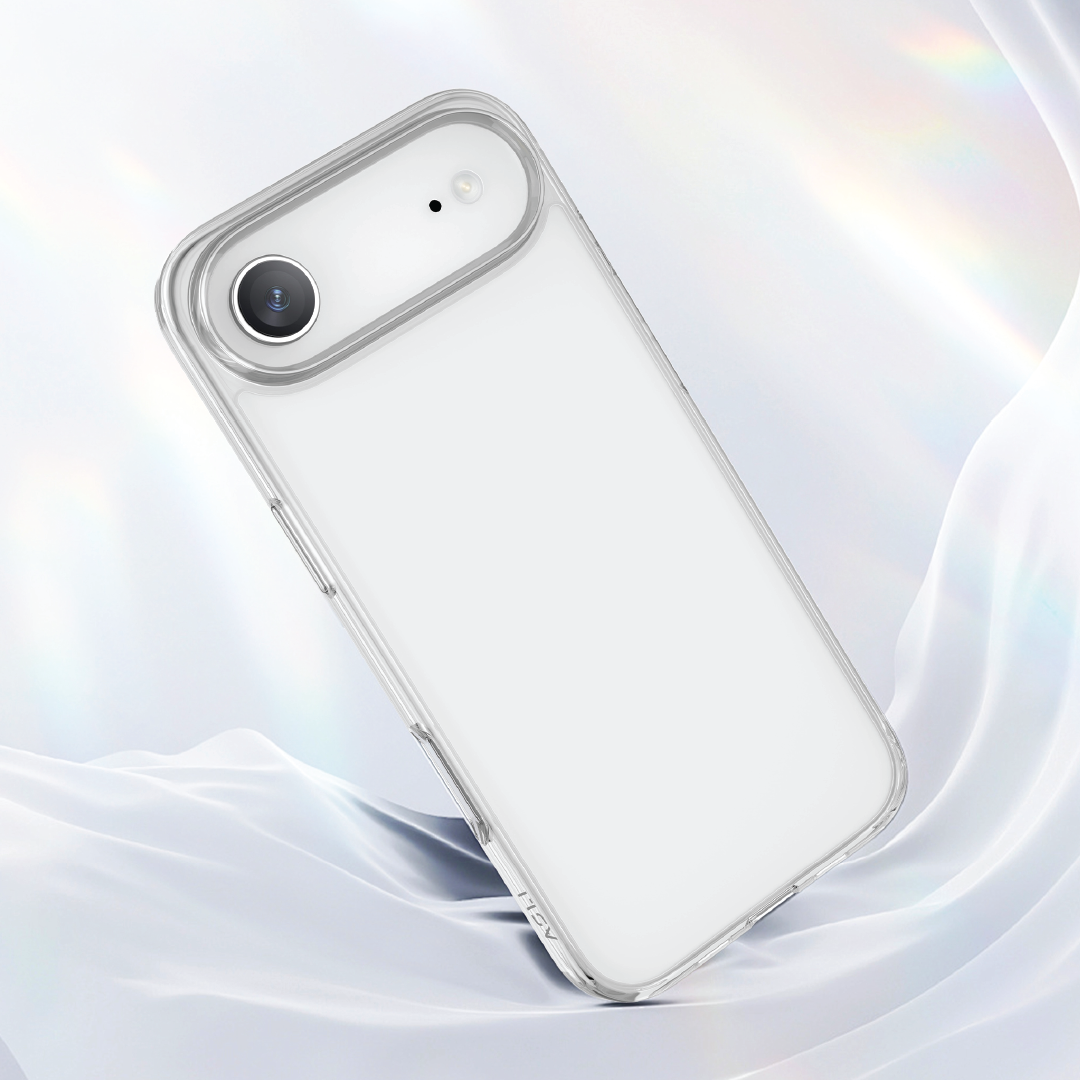 Asli Global Clearique Hybrid Protective Case for iPhone 17 Air | Transparent