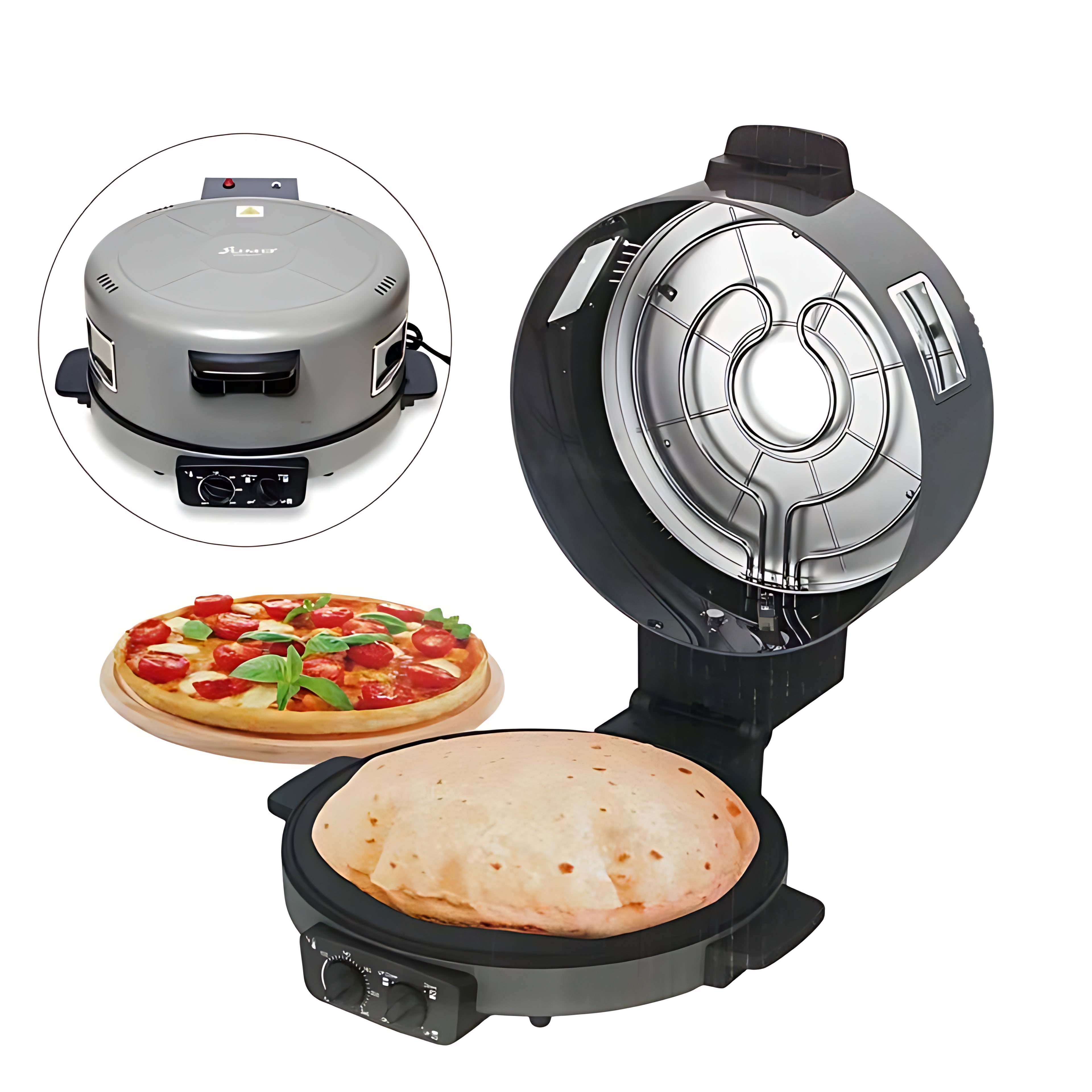 Sumo Electric Arabic Bread Maker 40cm 2200W
