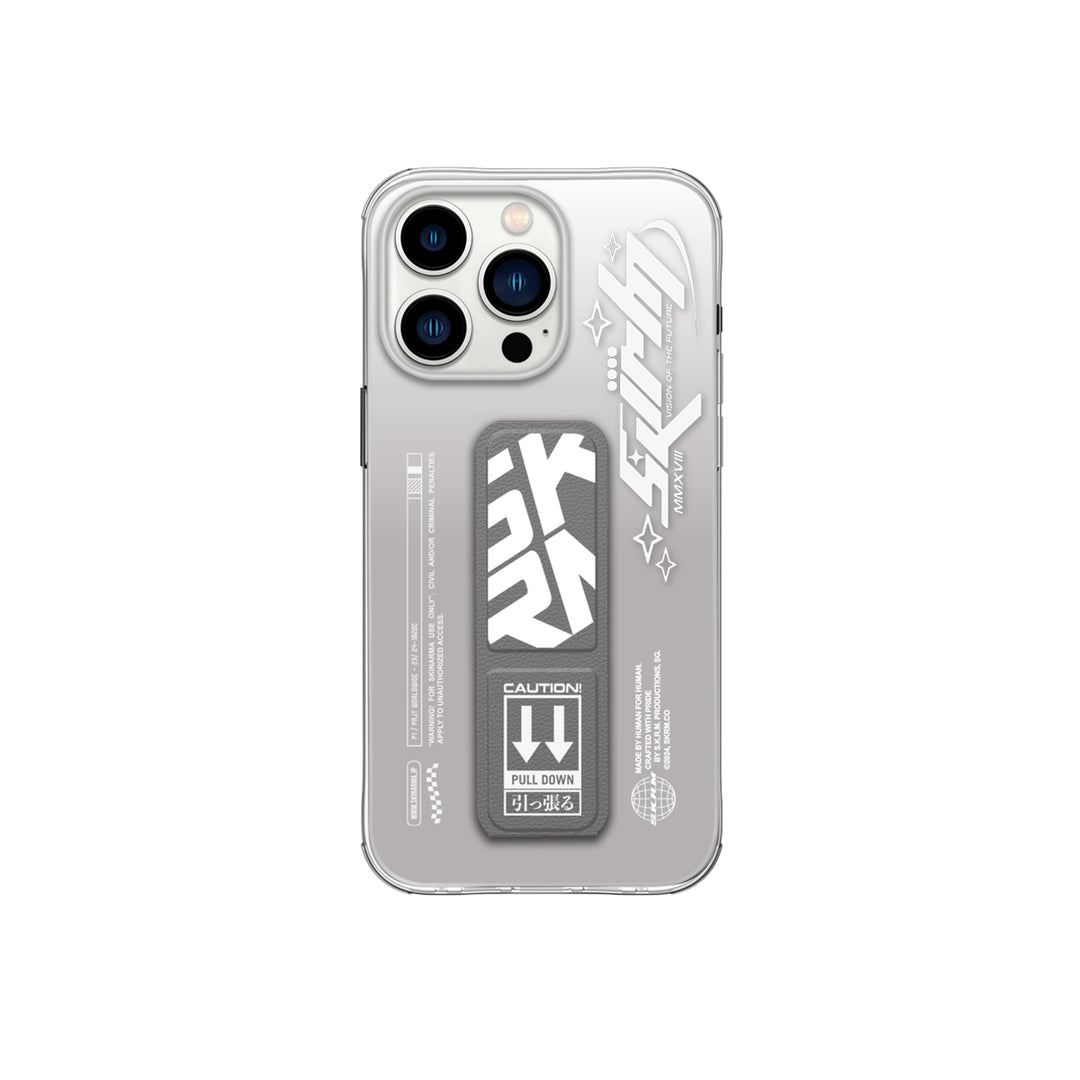SkinArma Cosmo cover for iPhone 15 Pro | Gray